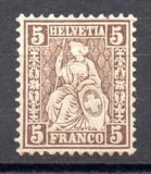 Suiza A&ntilde;o 1862 N&ordm; 35 (*)