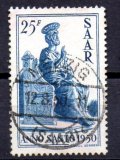 Sarre Año 1950 Nº Michel 295 (o)