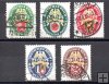 Alemania Imperio Nº Yvert 421/25 Nº MIchel 430/34 (o)