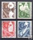 Alemania Nº Yvert 53/56 Nº MIchel 167/70 (o)