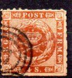 Dinamarca Año 1858-63 Nº Yvert 10 (o)