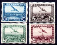 Belgica A&ntilde;o 1930 N&ordm; Yvert 1/4 (*)&nbsp;