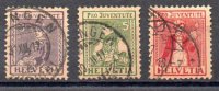Suiza A&ntilde;o 1917 N&ordm; Yvert 154/56 (o)