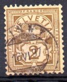 Suiza A&Ntilde;o 1882/99 N&ordm; 63 (o)