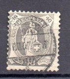 Suiza A&ntilde;o 1906/07 N&ordm; Yvert 96 (o)