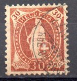 Suiza A&Ntilde;o 1894 N&ordm; Zumstein 68D (o)