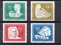 DDR N&ordm; Yvert 10/13 (**)