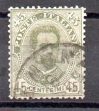 Italia Año 1891/97 Nº Yvert 62 (o)
