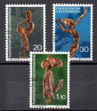 Liechtenstein A&ntilde;o 1972 N&ordm; Yvert 513/15 (o)
