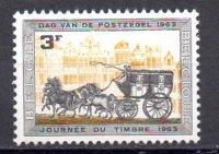 B&eacute;lgica A&ntilde;o 1963 N&ordm; Yvert 1249 (**)