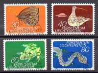 Liechtenstein a&ntilde;o 1973 N&ordm; Yvert 538/41 (o)