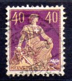 Suiza A&ntilde;o 1907/17 N&ordm; Yvert 123a (o)