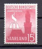 Sarre Año 1958 Nº Michel 435 (*)