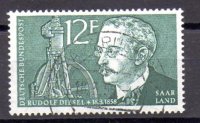 Sarre Año 1957 Nº Michel 432 (o)