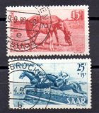 Sarre Año 1949 Nº Michel 265/66 (o)