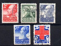 Holanda A&ntilde;o 1927 N&ordm; Yvert &nbsp;190/94 (o)