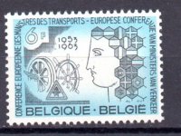 B&eacute;lgica A&ntilde;o 1963 N&ordm; Yvert 1253 (**)