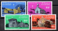 Sellos de Navidad St. Vicent Nº 69/72 (**)