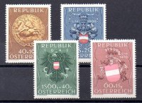 Austria Año 1949 Nº Yvert 773/76 (**)