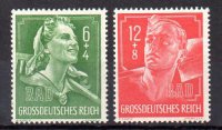 Alemania Imperio Nº Yvert 819/20 Nº Michel 894/95 (*)