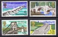 Inglaterra A&ntilde;o 1968 N&ordm; Yvert 506/09 (**)