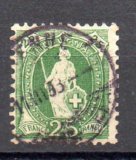 Suiza A&ntilde;o 1891 N&ordm; Zumstein 67C (o)