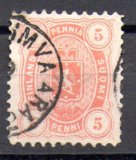 Finlandia Año 1875/81 Nº Yvert 14a (o)