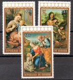 Sellos de Navidad Burundi Aereo Nº435/37 (**)