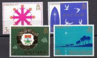 Sellos de Navidad Bahamas Nº 320/23 (**)