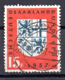 Sarre Año 1957 Nº Michel 379 (o)