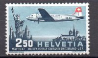 Suiza A&ntilde;o 1947 N&ordm; 41 (**)