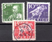 Suecia Año 1936 Nº Yvert 235a/37a (o)