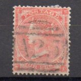 Inglaterra A&ntilde;o 1862 N&ordm; Yvert 25 (o)