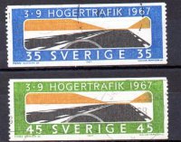 Suecia A&ntilde;o 1967 N&ordm; 572/73 (o)