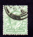 Inglaterra A&ntilde;o 1909/1910 N&ordm; Yvert 124 (o)