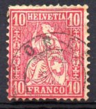 Suiza A&ntilde;o 1881 N&ordm; 51 (o)