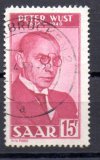 Sarre Año 1950 Nº Michel 290 (o)