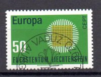 Liechtenstein A&ntilde;o 1970 N&ordm; Yvert 477 (o)