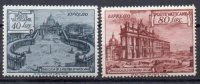 Vaticano Expreso Año 1949 Nº Yvert 11/12 (**)