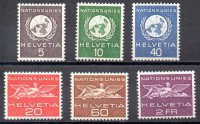 Suiza Servicio N&ordm; Yvert 363/68 (*)