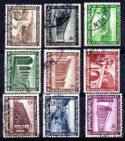 Alemania Imperio Nº Yvert 582/90 Valor Catalogo 20€ Nº Michel 634/42 (o)