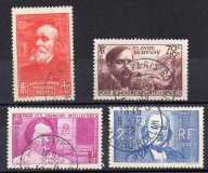 Francia A&ntilde;o 1939 N&ordm; Yvert 436/39 (o)