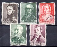 Holanda A&ntilde;o 1941 N&ordm; Yvert 382/86 (o)