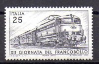  Serie Ferrocarriles Italia N ºYvert 1065 (nuevo)