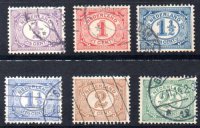 Holanda A&ntilde;o 1899/13 N&ordm; Yvert 65/69 (o)