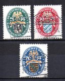 Alemania Imperio Nº Yvert 368/70 Nº Michel 375/77 (o)