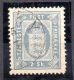 Dinamarca Servicio Año 1871 Nº Yvert 1 (o)