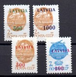 Sellos de Barcos Letonia Nº 1323/25 (**)