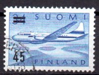 Finlandia Aéreo Año 1959 Nº Yvert 7 (o)