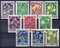 Austria Nº Yvert 722/731 (o)